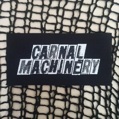 Carnal Machinery - Logo patch