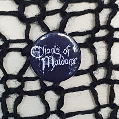 Chants of Maldoror 25mm button - logo