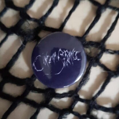 Cinema Strange 25mm button – Logo