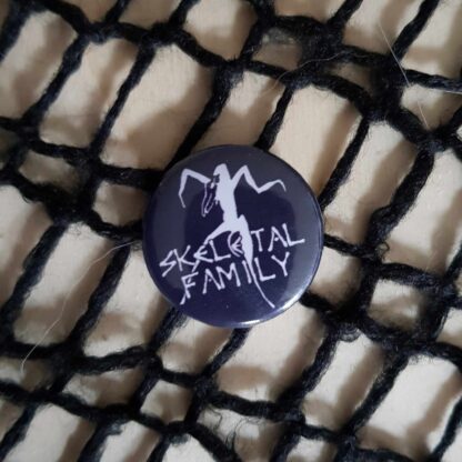 Skeletal Family 25mm button – Logo