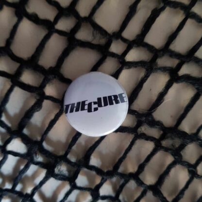 The Cure 25mm button – Classic Logo