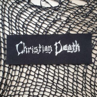 Christian Death - Logo patch