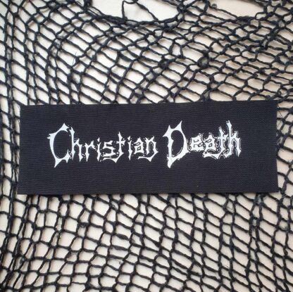 Christian Death - Logo patch