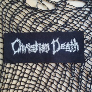 Christian Death - Logo patch